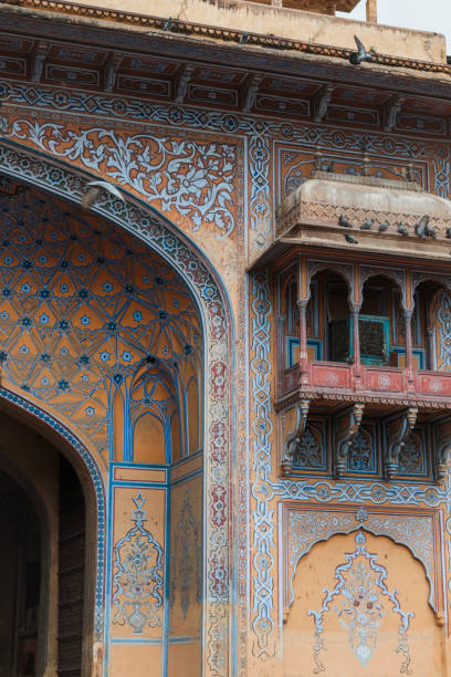 istock Jaipur City Palace Gate with Artwork 1065773390