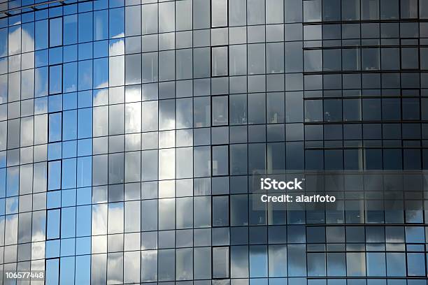 Office Windows Stock Photo - Download Image Now - Abstract, Architecture, Built Structure