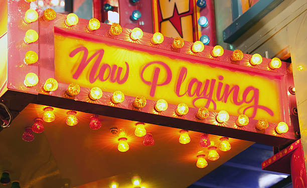 istock flashing sign at carnival 106577543