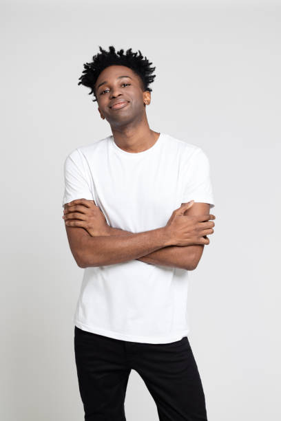 istock Portrait of confident afro american man 1065775734