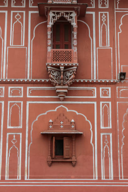 istock Jaipur City Wall Close Up 1065777238