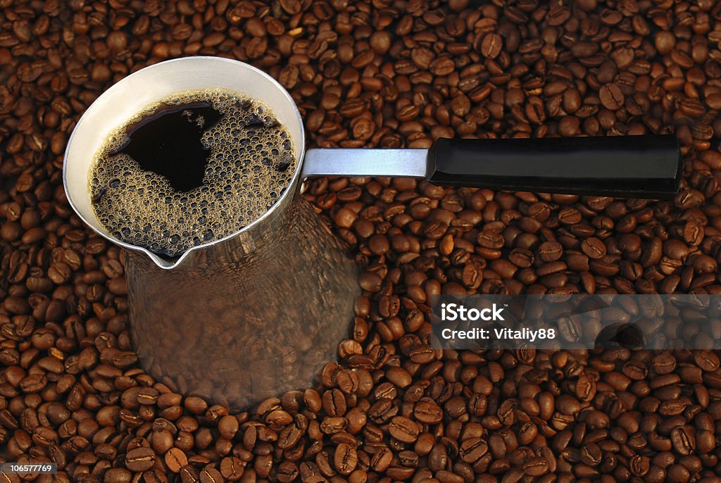 Cafeteira de café - Foto de stock de Assado royalty-free