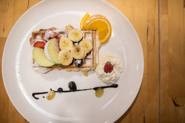 istock Fresh baked waffle 1065782266