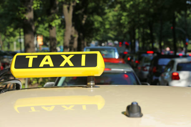 istock Taxi roof light 1065782944