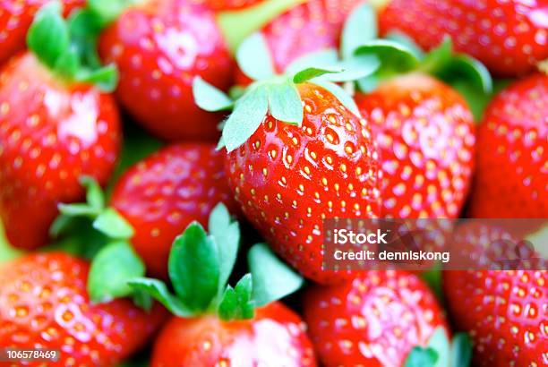 Fresh Strawberry Stock Photo - Download Image Now - Backgrounds, Berry Fruit, Close-up