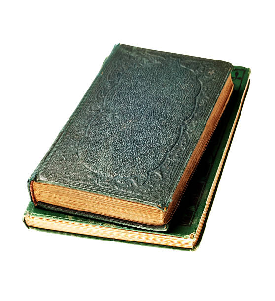 istock Antique book from the 1800's isolated on white background 106578633