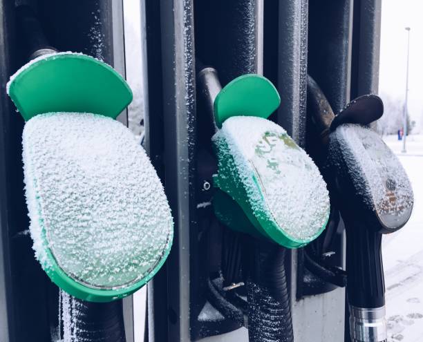 istock photo of petrol pump 1065793598