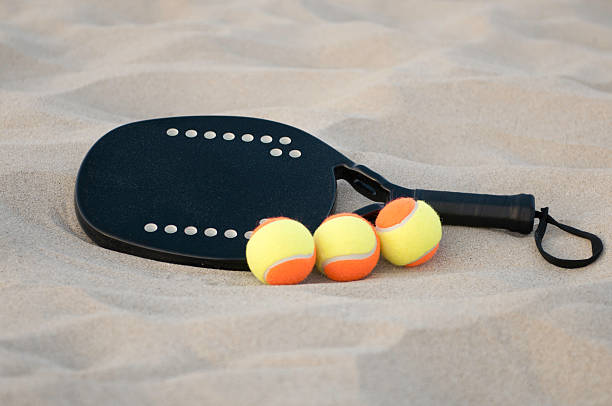 istock Equipment of beach tennis 106580786