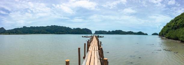 Talet bay wooden bridge