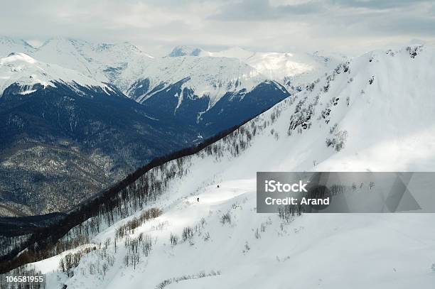 Krasnaya Polyana Mountains Stock Photo - Download Image Now - Krasnaya Polyana - Sochi, Winter, Beauty In Nature
