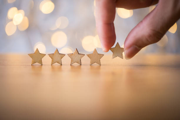 istock The best excellent business services rating customer experience concept 1065822330