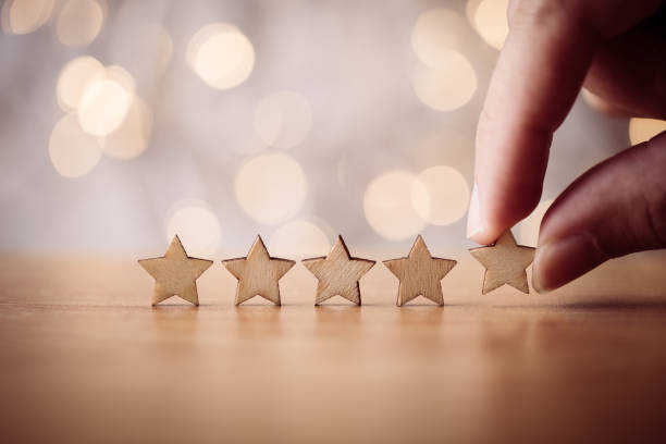 istock The best excellent business services rating customer experience concept 1065822350