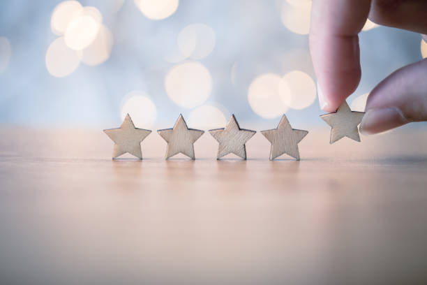 istock The best excellent business services rating customer experience concept 1065822362