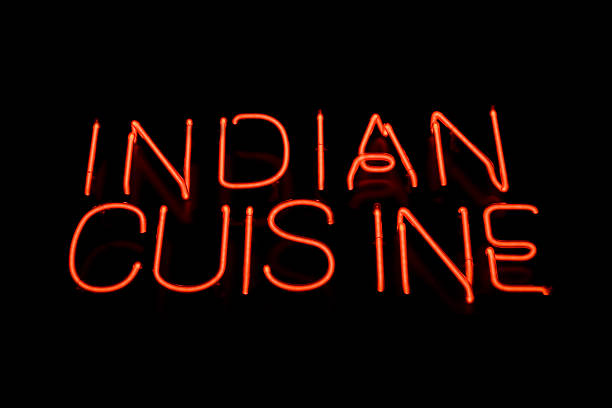 istock INDIAN CUISINE neon sign 106582266