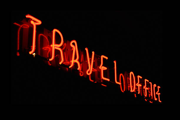 istock Travel office neon sign 106582287