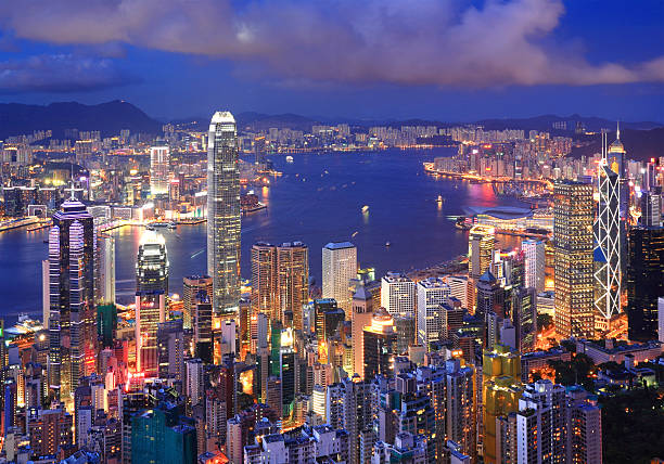 istock Hong Kong at night 106582570