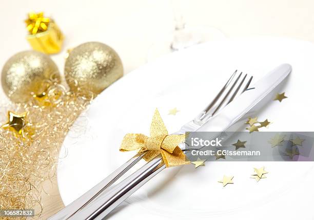 Coloque A Configuração De Natal - Fotografias de stock e mais imagens de Banquete - Banquete, Comemoração - Conceito, Enfeitado