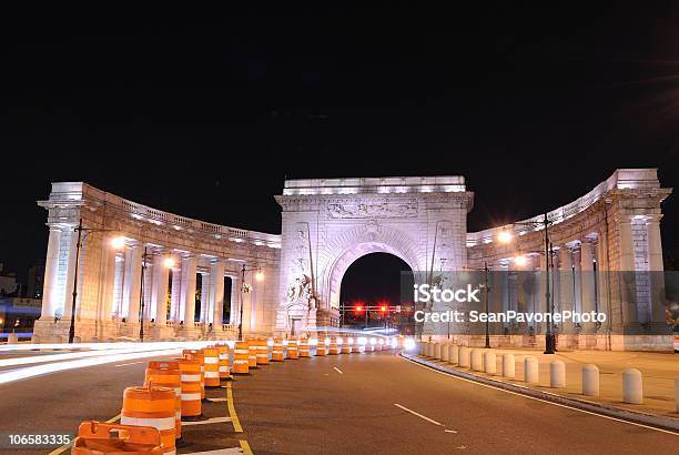 Manhattan Bridge Arch Stockfoto und mehr Bilder von Barrikade - Barrikade, Beleuchtet, Besuchen