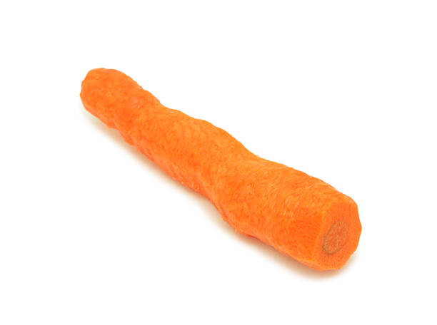 istock Ripe peeled carrot, isolated 106583394