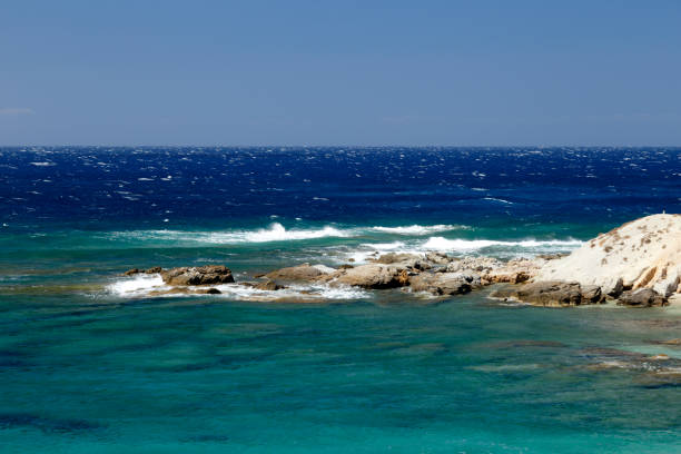 istock Rough sea at Small Mikro Alyko beach on Naxos 1065835862