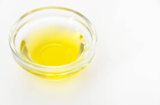 istock Olive oil in glass bowl 1065836084
