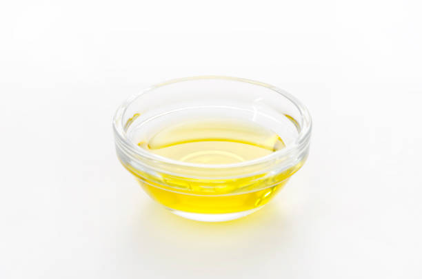 istock Olive oil in glass bowl 1065836182