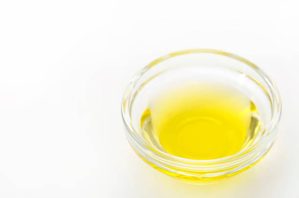 istock Olive oil in glass bowl 1065836314
