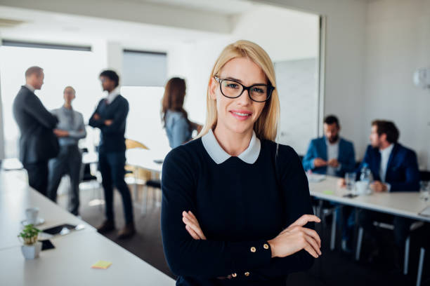 istock Young business woman 1065848052