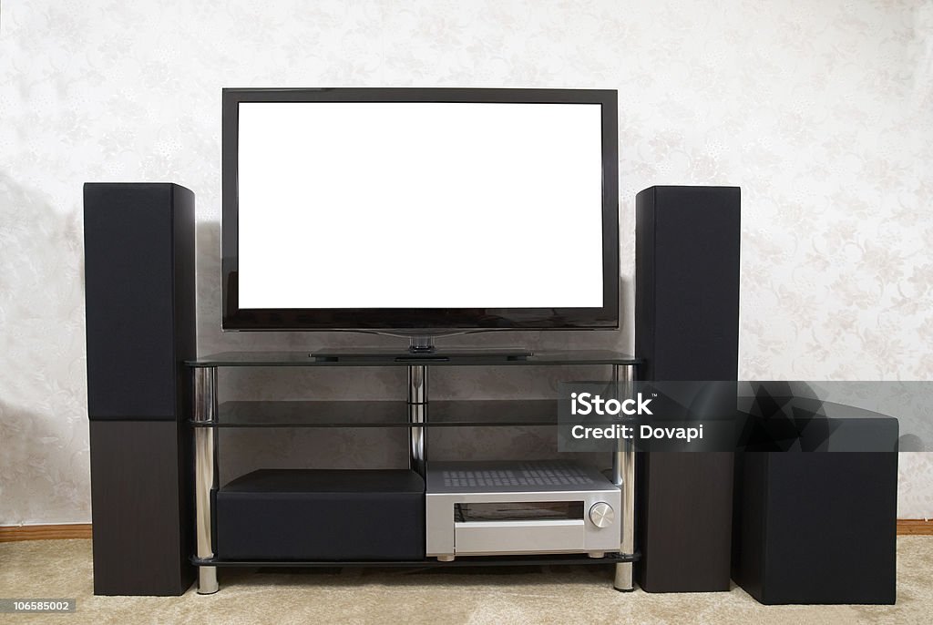 Home theater - Royalty-free Alto - Descrição Física Foto de stock