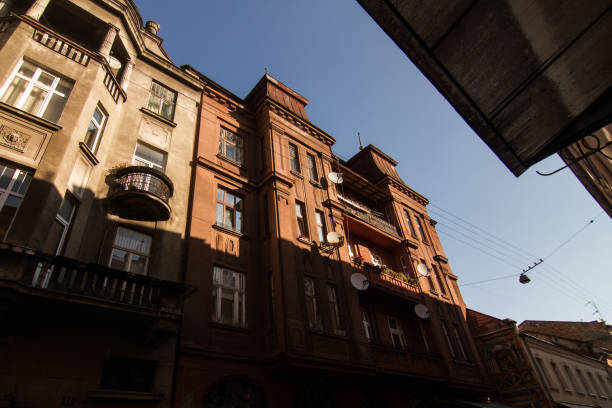 istock Lviv autumn street 1065851494