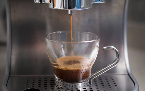 istock Italian espresso coffee preparation 1065856398