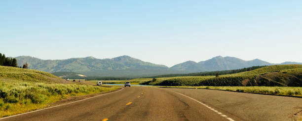 istock The Road through Hayden Valley 1065856704