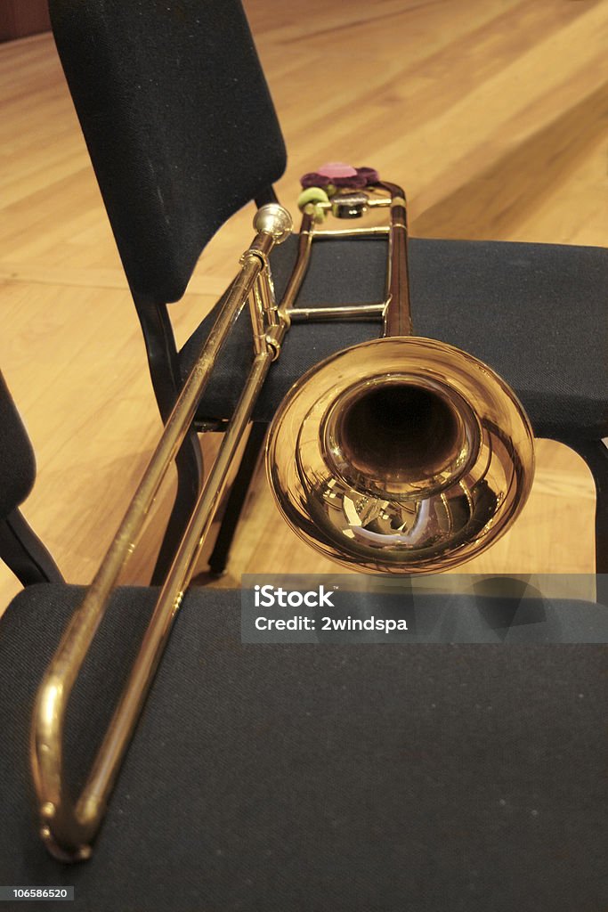 Trombone - Photo de Trombone - Cuivre libre de droits