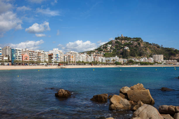 istock Town of Blanes on Costa Brava 1065865982