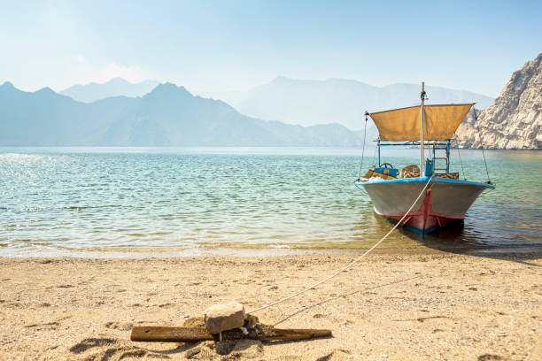 istock Dhow boat near the Musandam 1065867754
