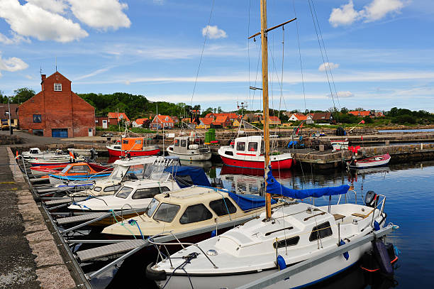 istock Small marina on Bornholm, Denmark 106587006