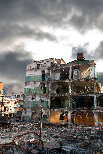 istock Partly demolished buildings 106587313