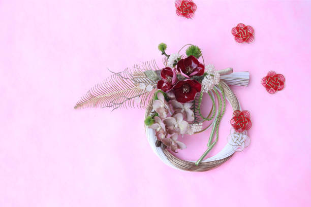 istock Japanese New Year's Wreath 1065873214