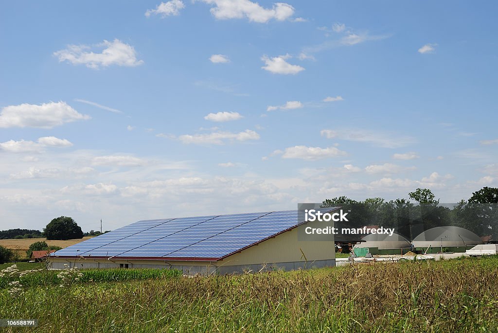 Energia verde - Royalty-free Biogás Foto de stock