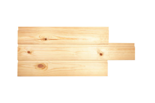 istock Lumber Wood Boards isolated on white close up 1065884038