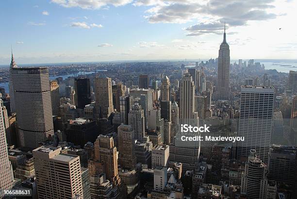 New York Von Oben Stockfoto und mehr Bilder von Architektur - Architektur, Aussichtspunkt, Bauwerk