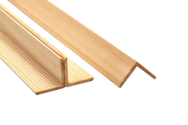 istock Lumber Wood Boards isolated on white close up 1065886910