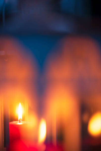 istock Candle lantern. Selective focus and shallow depth of field. 1065892394