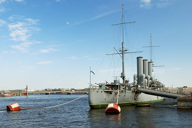 istock Aurora cruiser in Saint-Petersburg 106589978