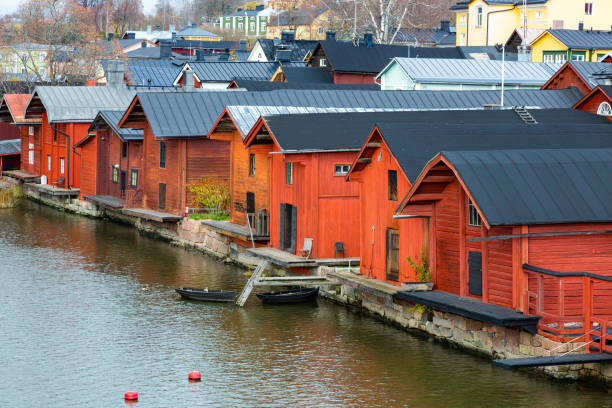istock Porvoo town, Finland. 1065904528