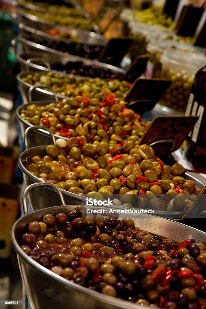 Spanischen Oliven - Lizenzfrei Farbbild Stock-Foto