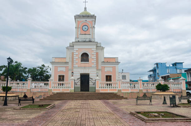 istock Plaza and Cathedral in Fajardo 1065906214