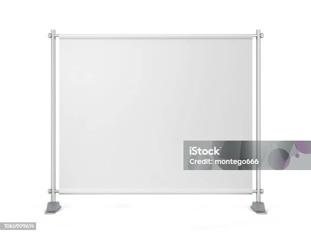 Blank Backdrop Banner Stock Photo - Download Image Now - Template, Control Panel, Tradeshow