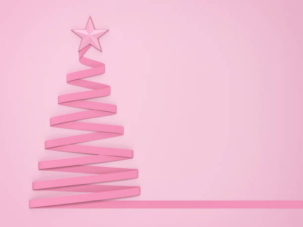 istock Paper style christmas tree with a star 1065909778