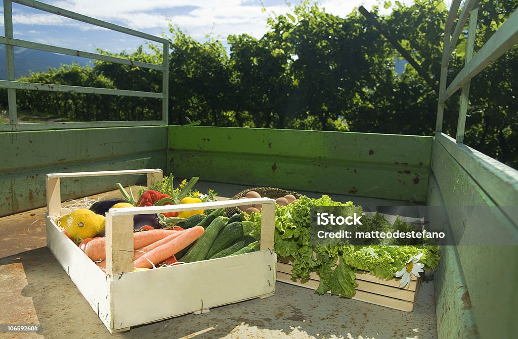 Canasta de verduras - Foto de stock de Abundancia libre de derechos